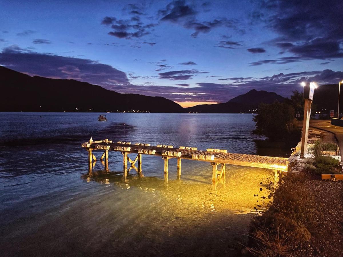 Reflet Bleu Du Lac D'Annecy 3 Etoiles - Face Au Lac, Parking Gratuit, Paddle Board Doussard Esterno foto
