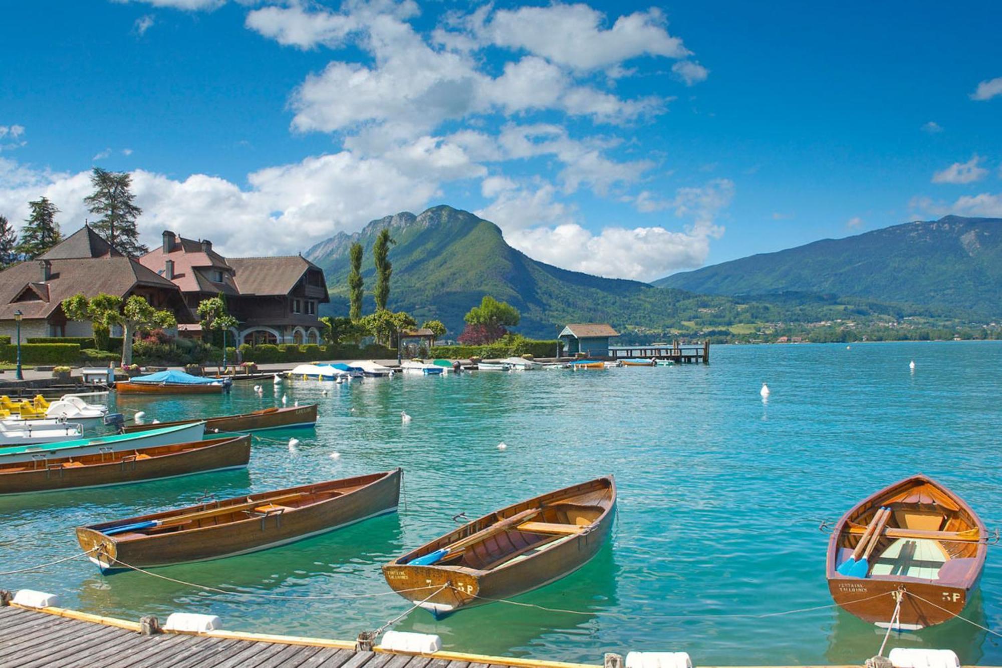 Reflet Bleu Du Lac D'Annecy 3 Etoiles - Face Au Lac, Parking Gratuit, Paddle Board Doussard Esterno foto
